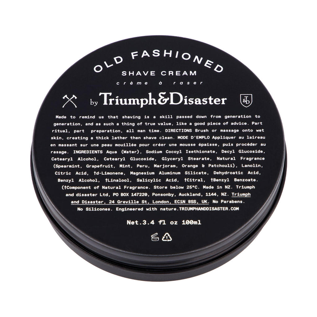 Triumph and Disaster Old Fashioned Shave Cream_1