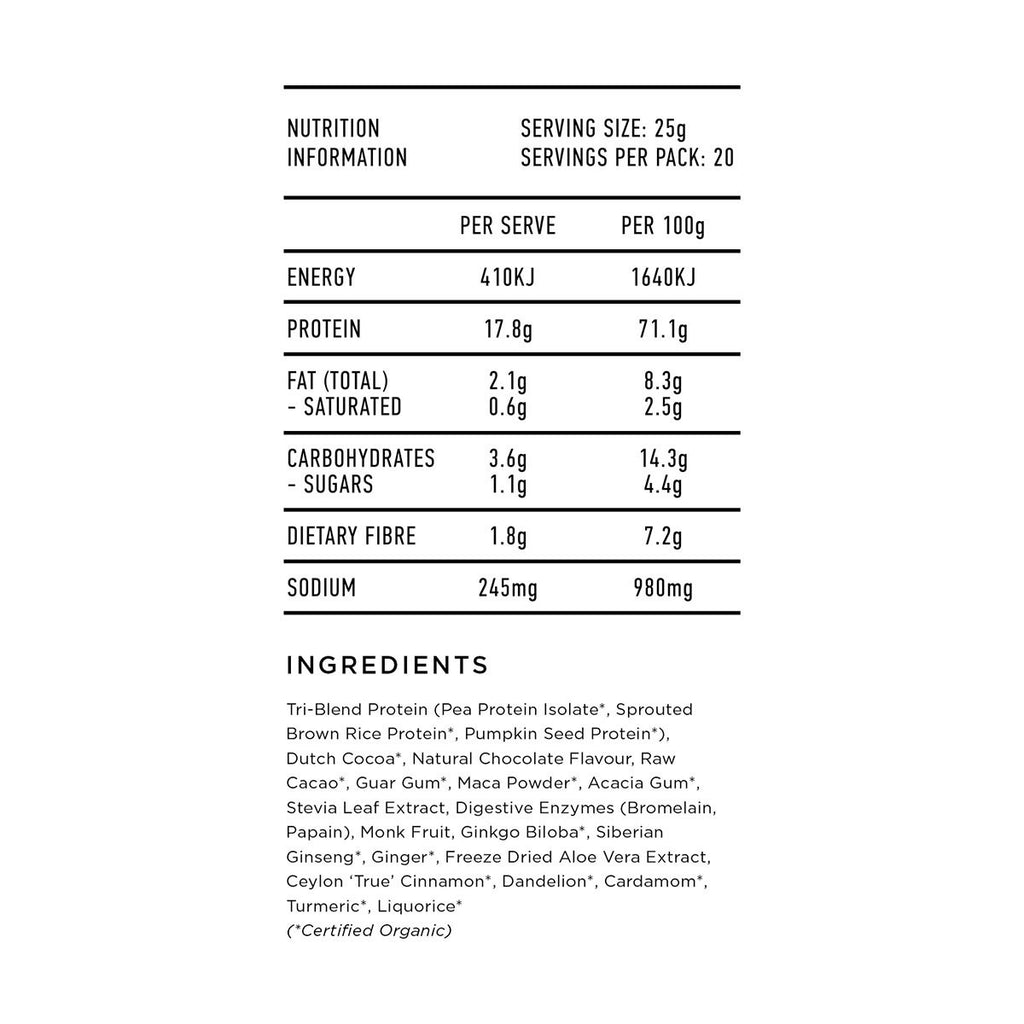 Tropeaka Lean Protein - Natural Chocolate Flavour _3