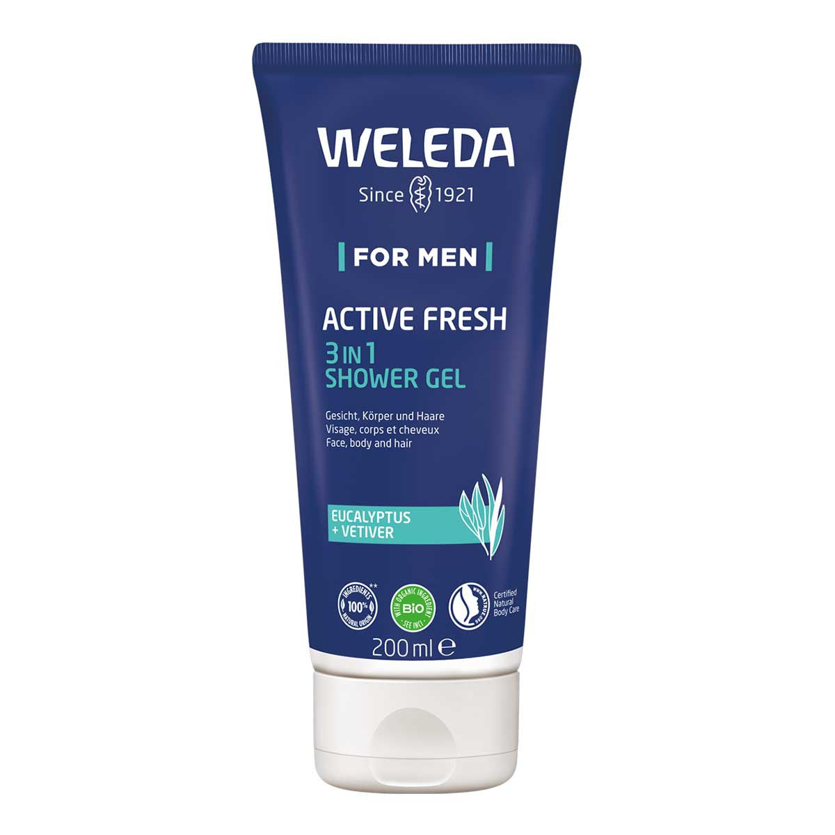 Weleda Active Fresh 3 in 1 Shower Gel for Men _2