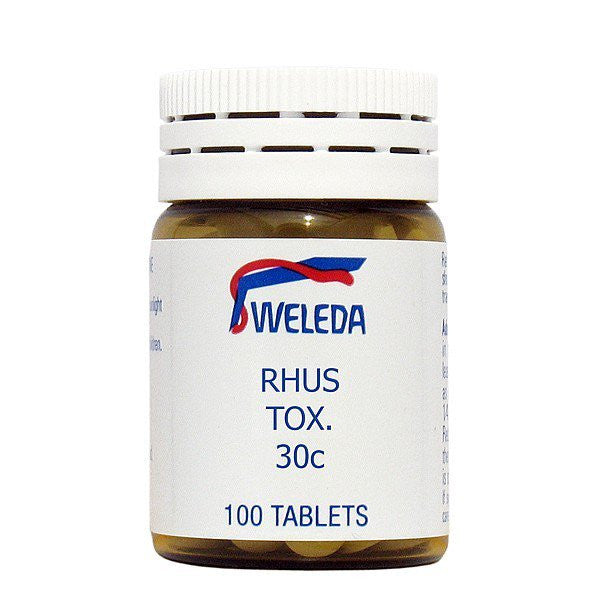 Buy Rhus Tox. 30c by Weleda I HealthPost NZ - 100 tablets | HealthPost NZ