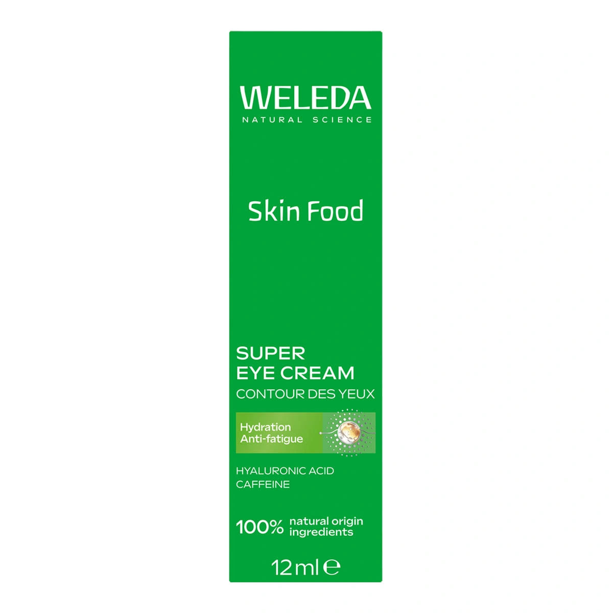 Weleda Super Eye Cream packaging on a white background