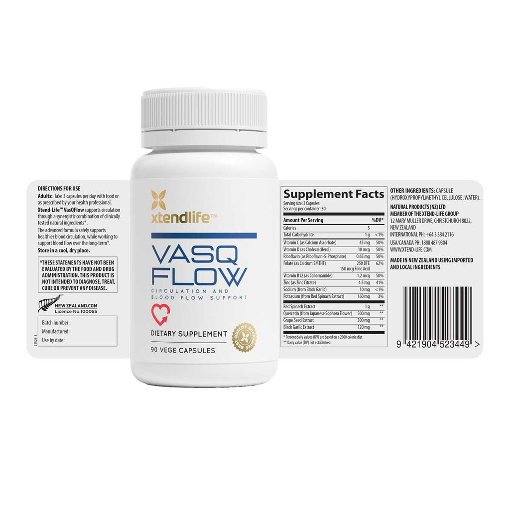 Xtend-Life VasQ Flow Circulation and Blood Flow Support _2