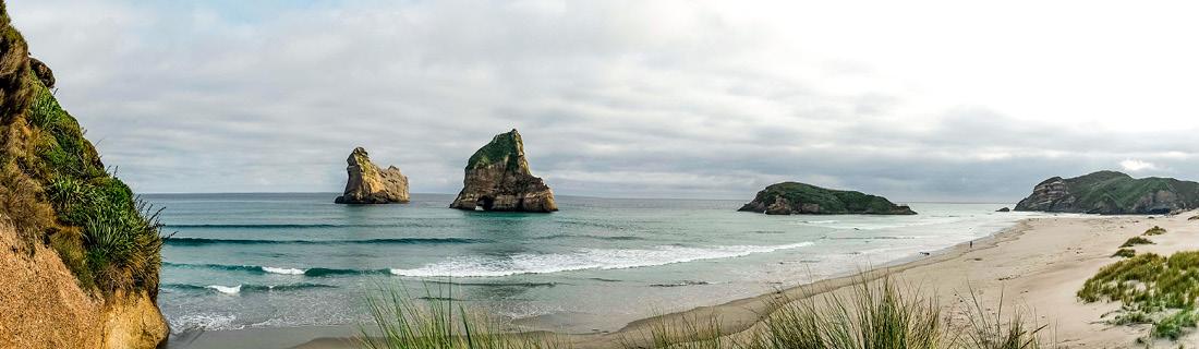 Wharariki Beach