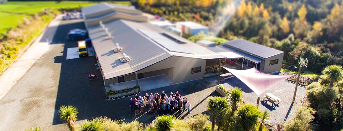 Aerial Photo of HealthPost in Collingwood Golden Bay