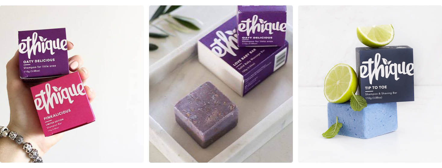 Ethique Zero-waste beauty bars