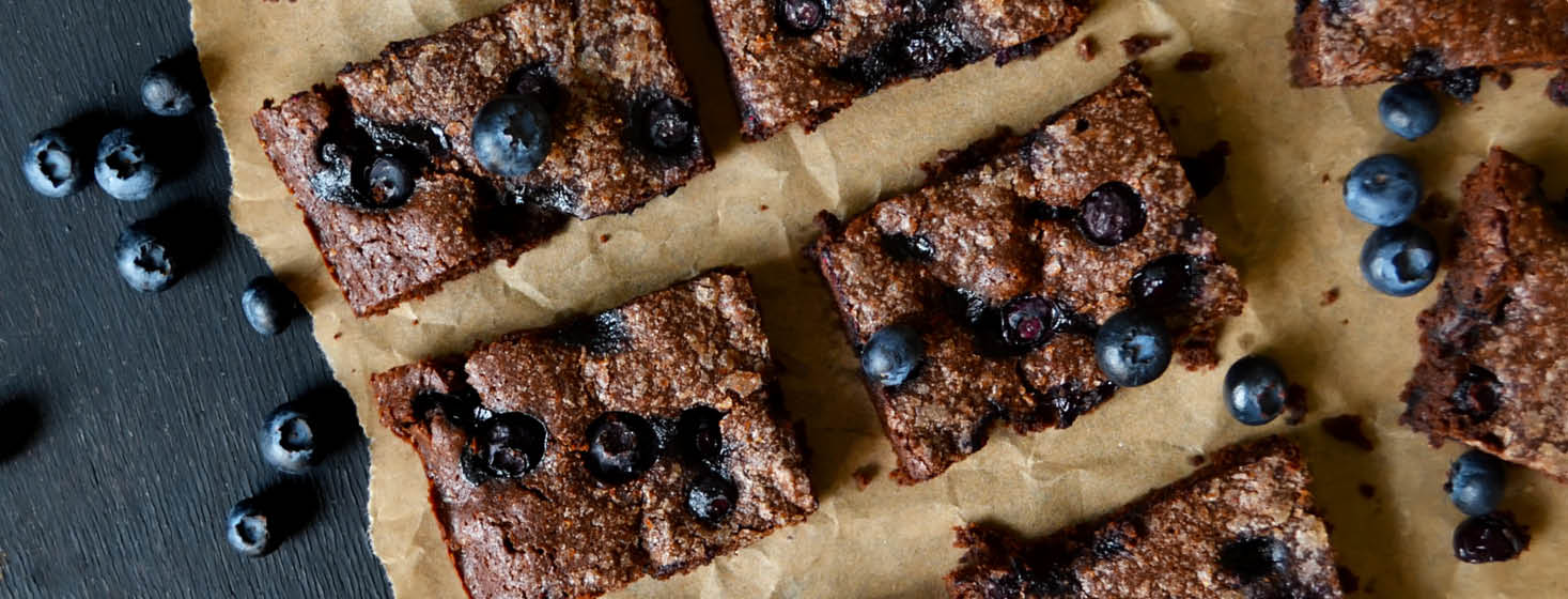 Gluten Free Blueberry Brownie