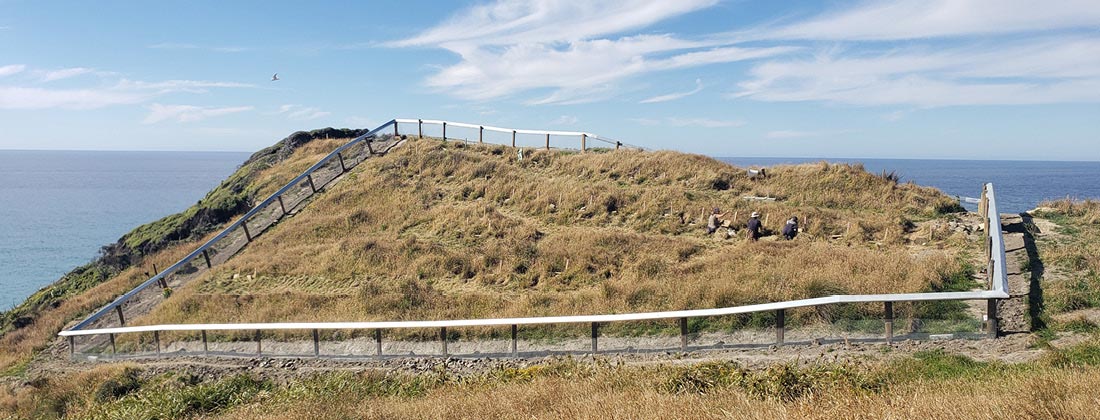 Inner fence at the Wharariki Ecosanctuary