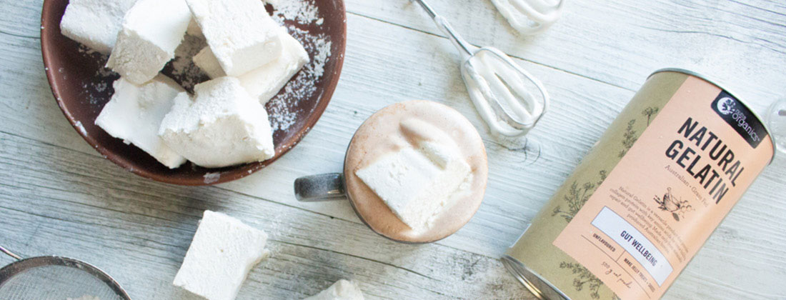 Homemade gooey marshmallows recipe