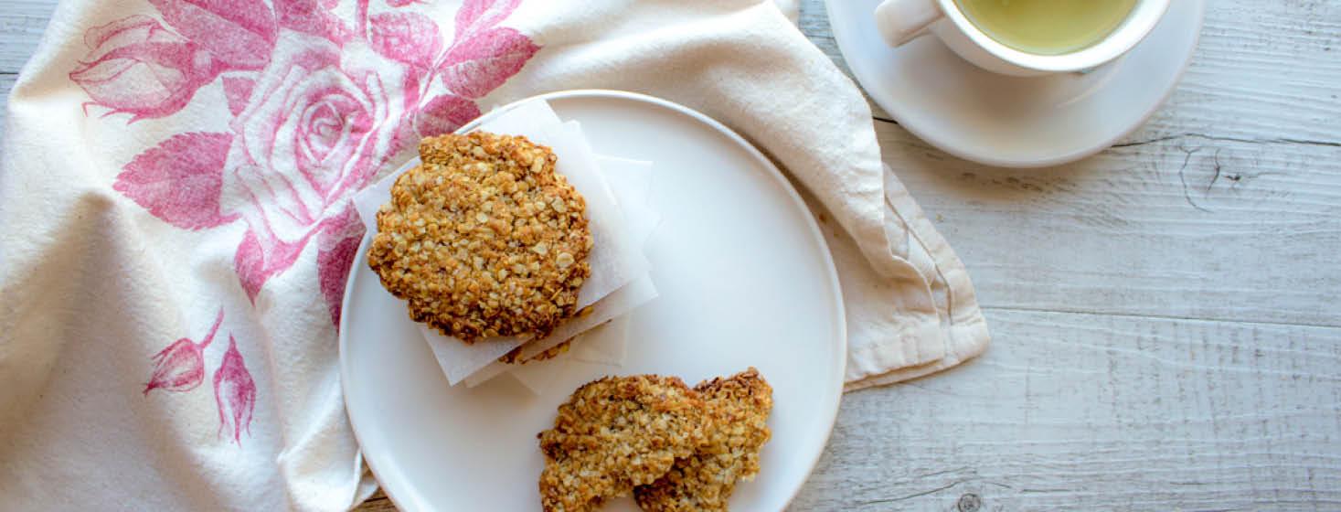 Refined Sugar Free Anzac Biscuits recipe