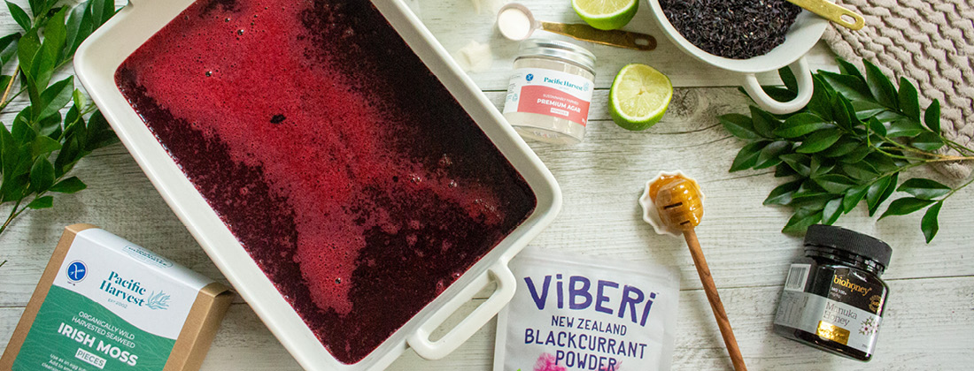 sea moss & black current gummies recipe