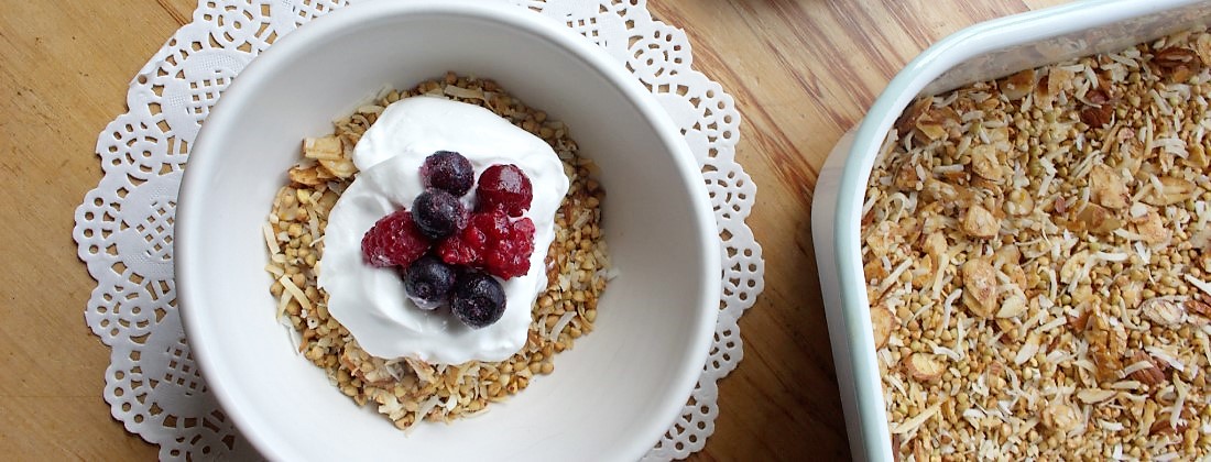 Buckwheat granola recipe