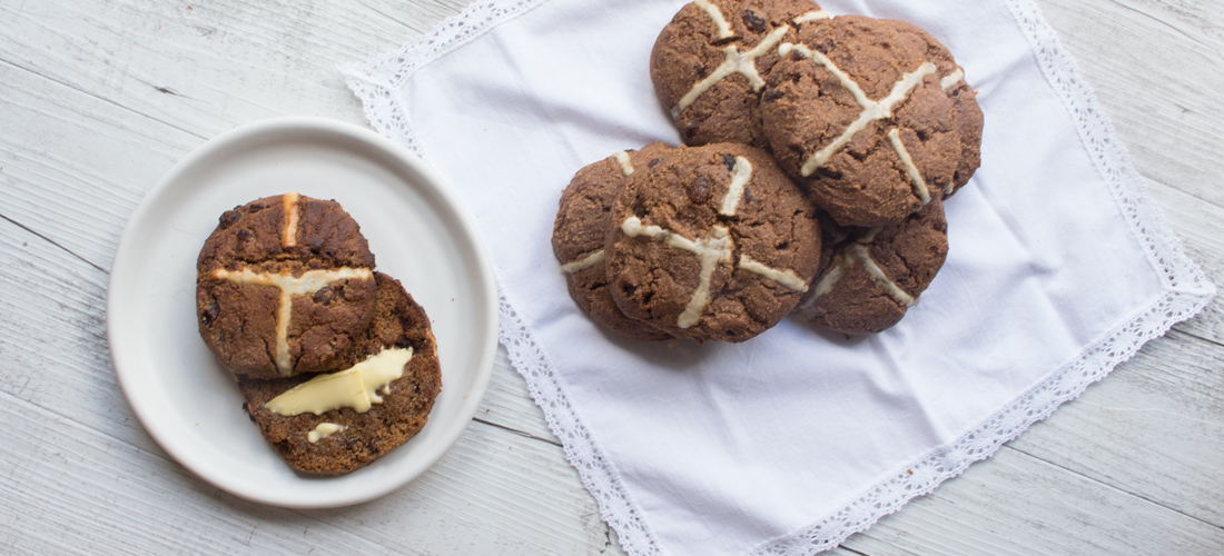 paleo hot cross buns
